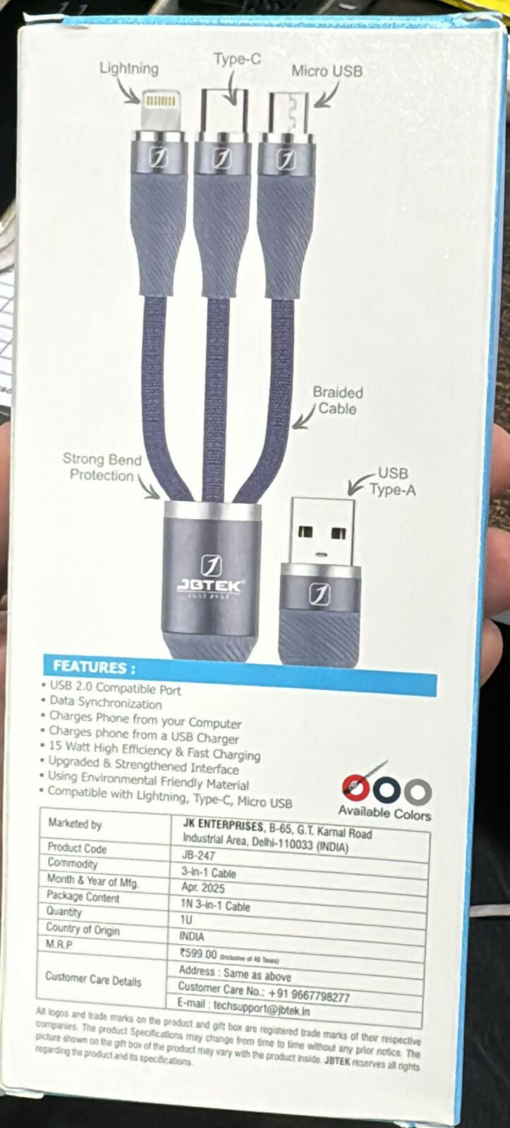 3 IN 1 CABLE JB-247